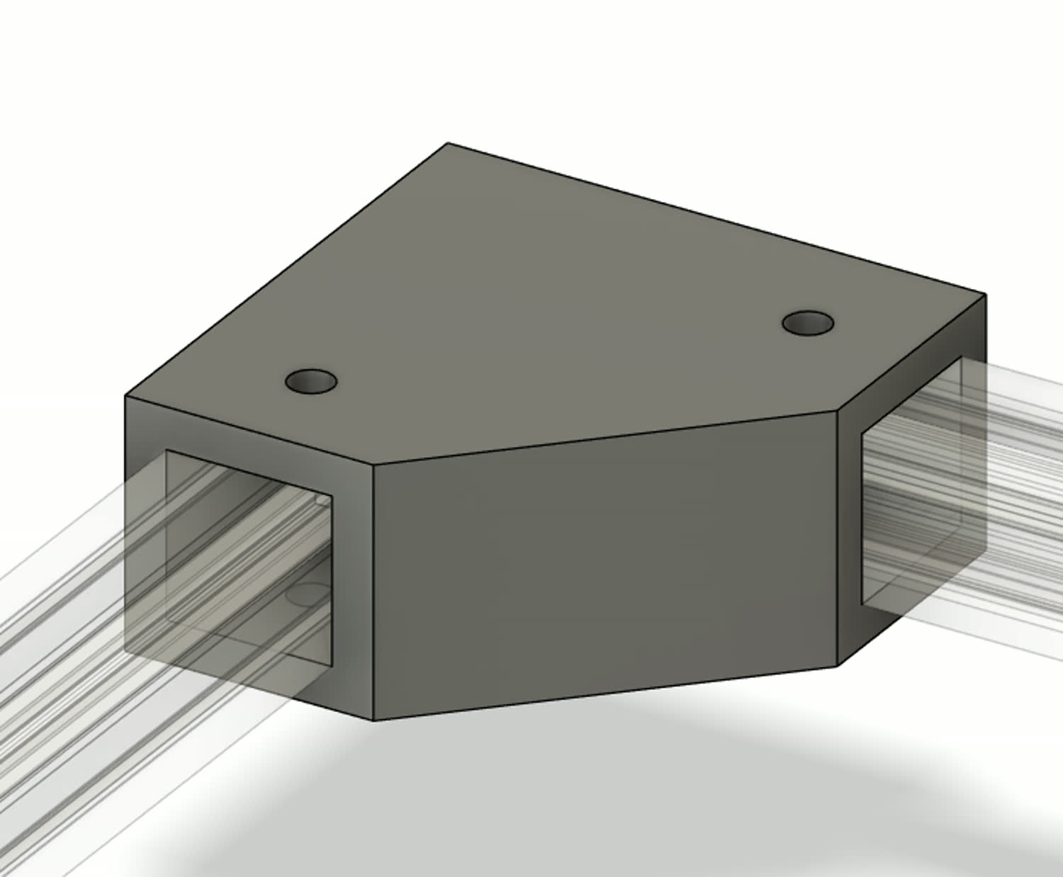 Simple Extrusion Bracket